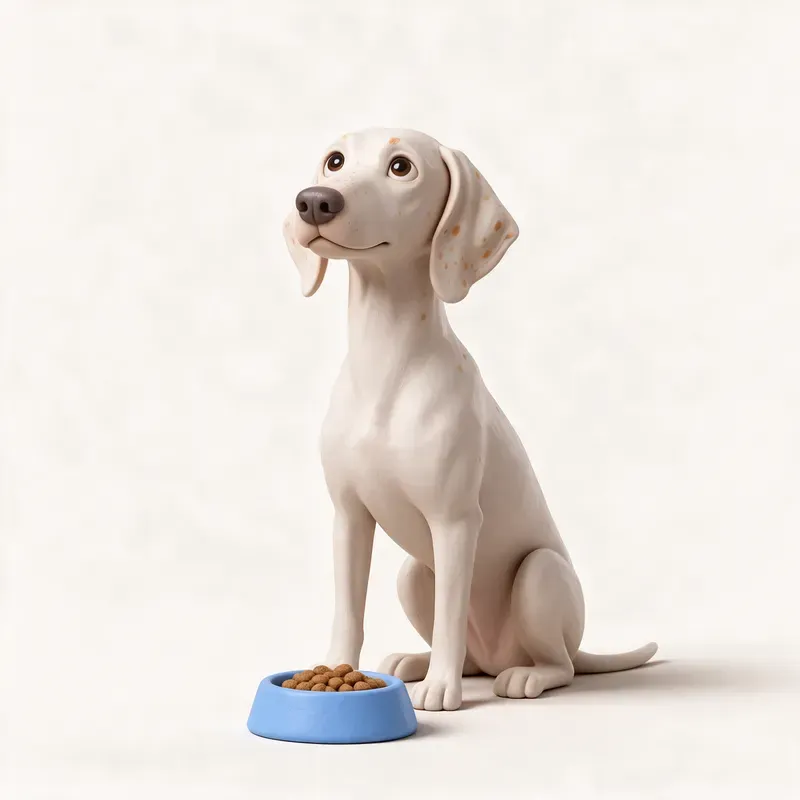 Porcelaine: a la hora de comer (ilustración)