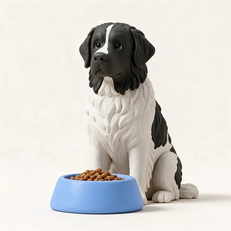 Landseer: a la hora de comer (ilustración)