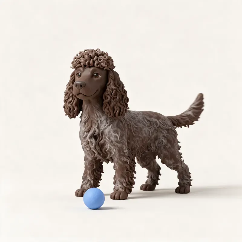 Spaniel de Pont-Audemer: su carácter (ilustración)