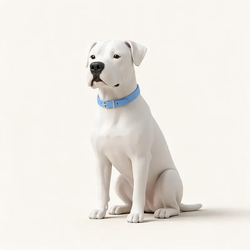 Dogo argentino: su carácter (ilustración)