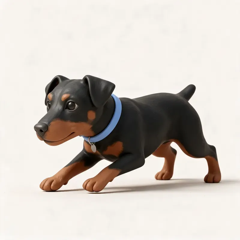 Terrier alemán de caza: su carácter (ilustración)
