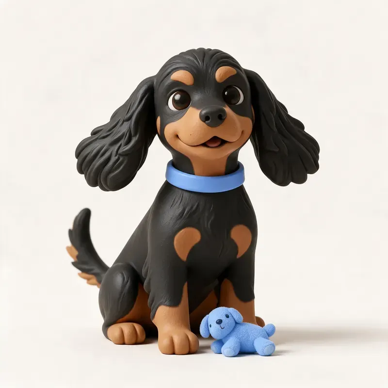 Cocker spaniel americano: su carácter (ilustración)