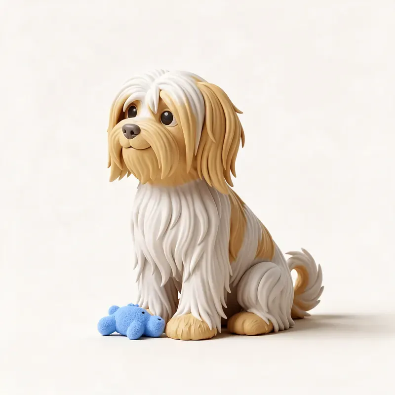 Terrier tibetano: su carácter (ilustración)