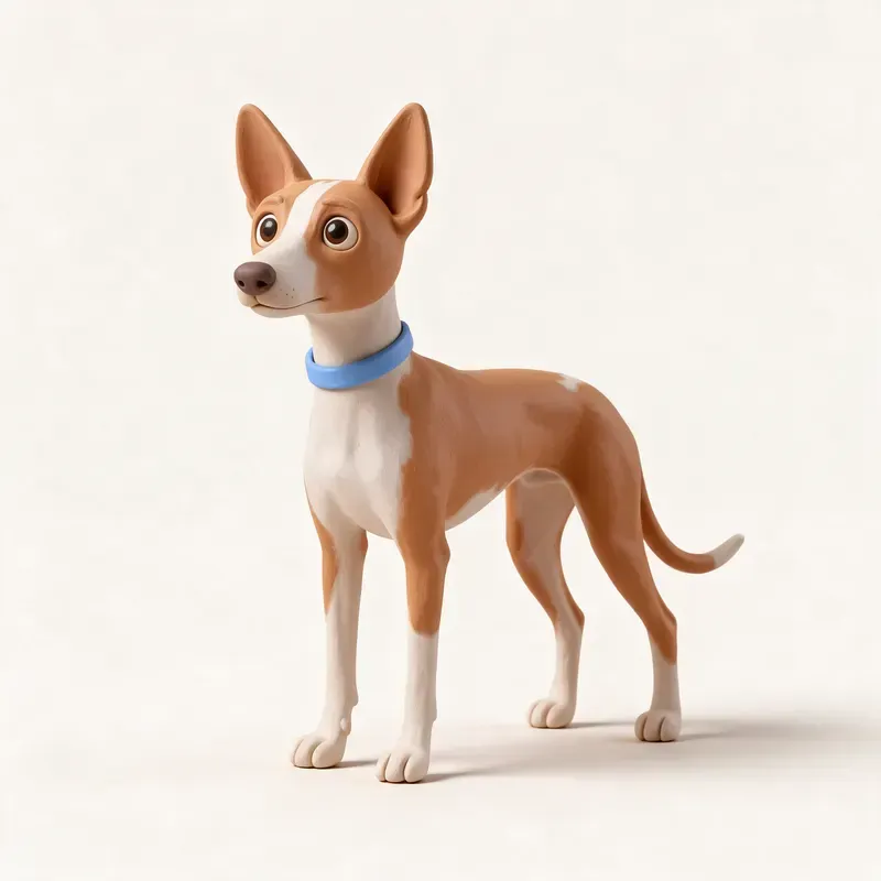 Podenco andaluz: su carácter (ilustración)
