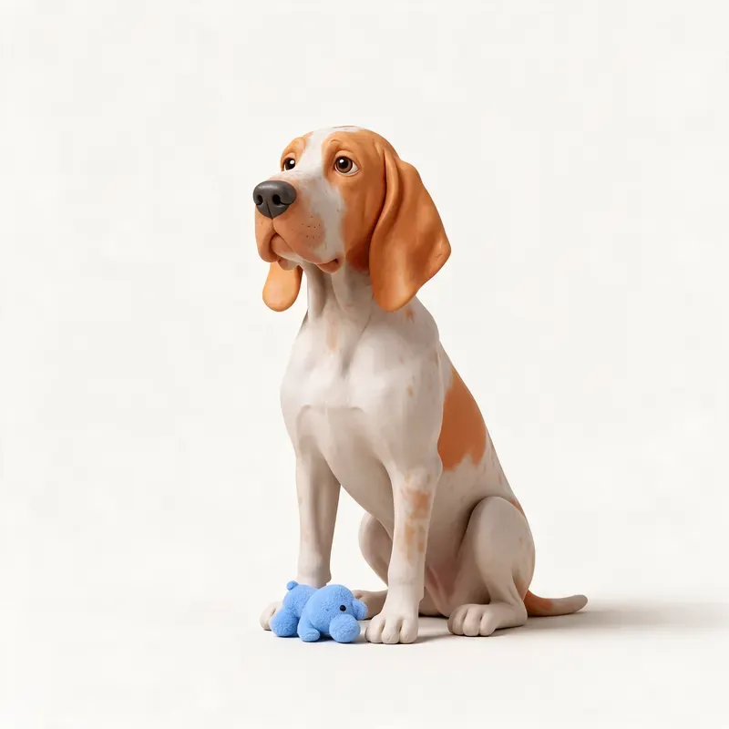 Braco italiano: su carácter (ilustración)