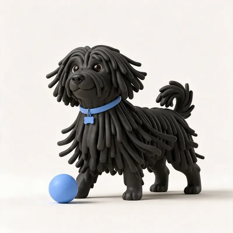 Puli: su carácter (ilustración)