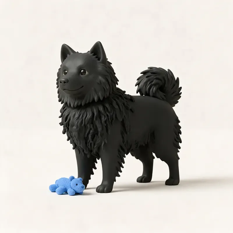 Lapphund sueco: su carácter (ilustración)