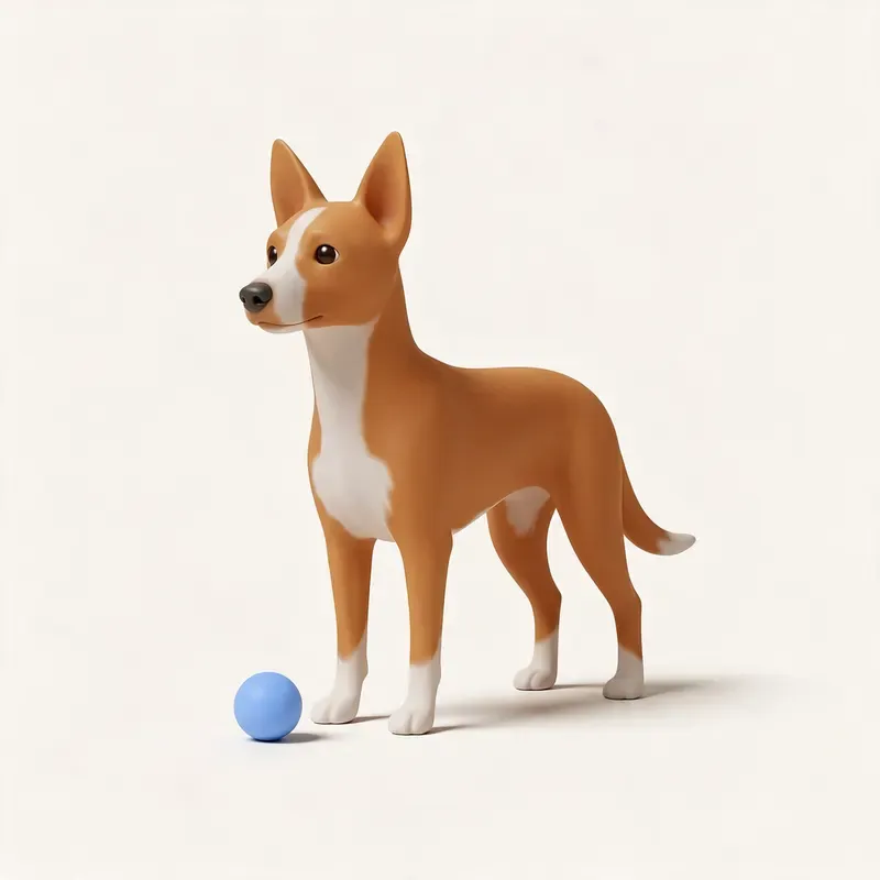 Podenco portugués: su carácter (ilustración)