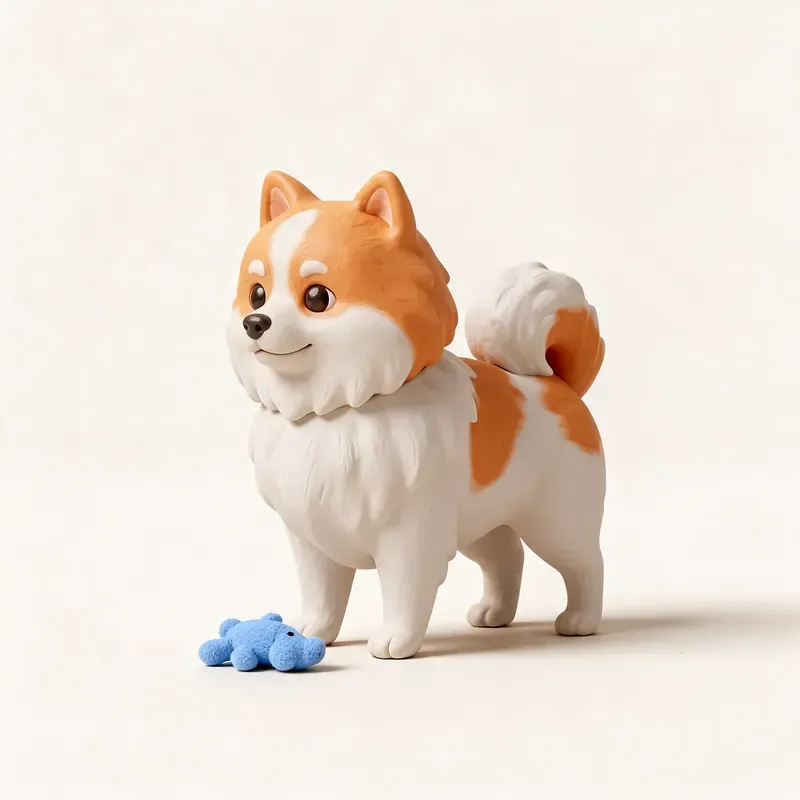 Pomerania (Spitz enano): su carácter (ilustración)