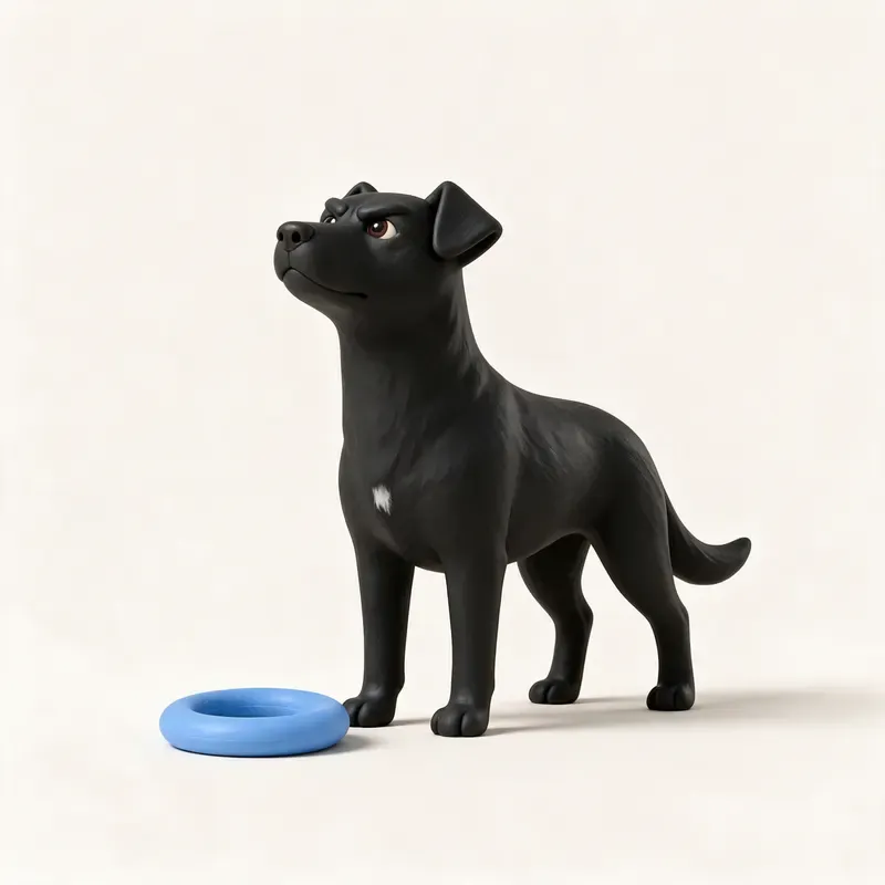 Ca de bestiar (perro de pastor mallorquín): su carácter (ilustración)