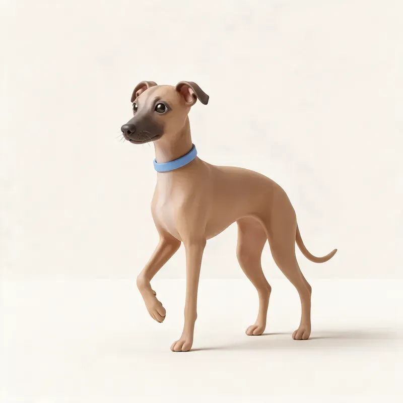 Galgo italiano: su carácter (ilustración)
