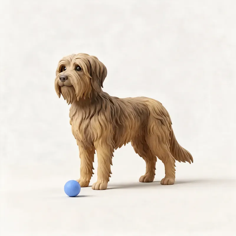 Perro de la Sierra de Aires: su carácter (ilustración)