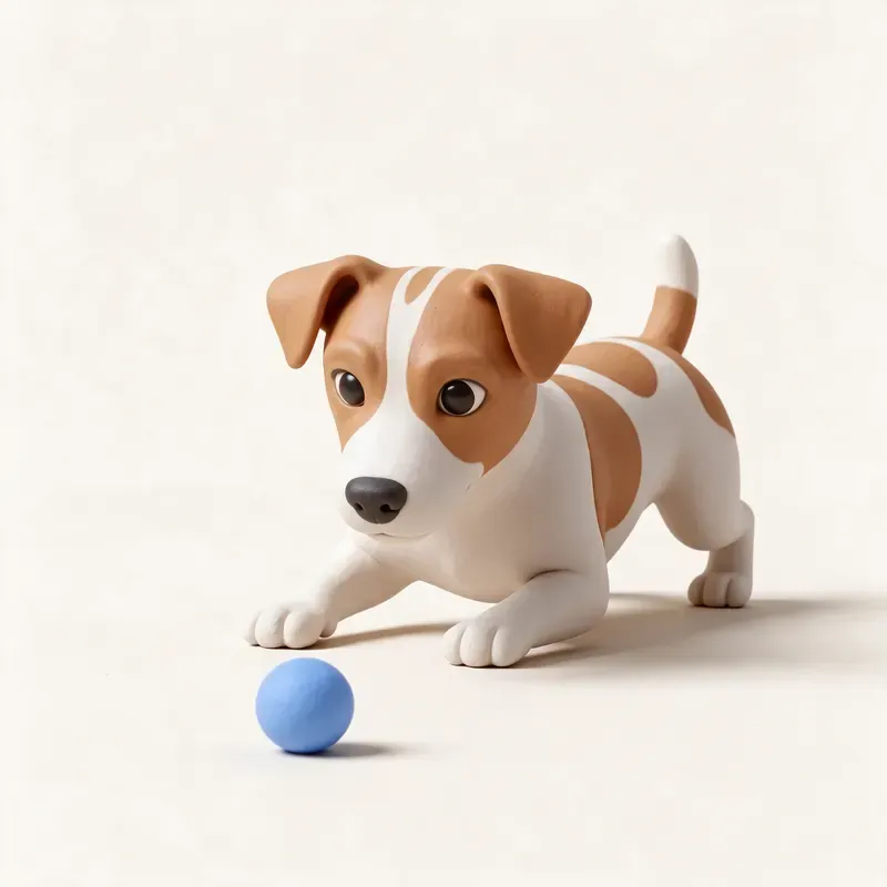 Parson Russell terrier: su carácter (ilustración)