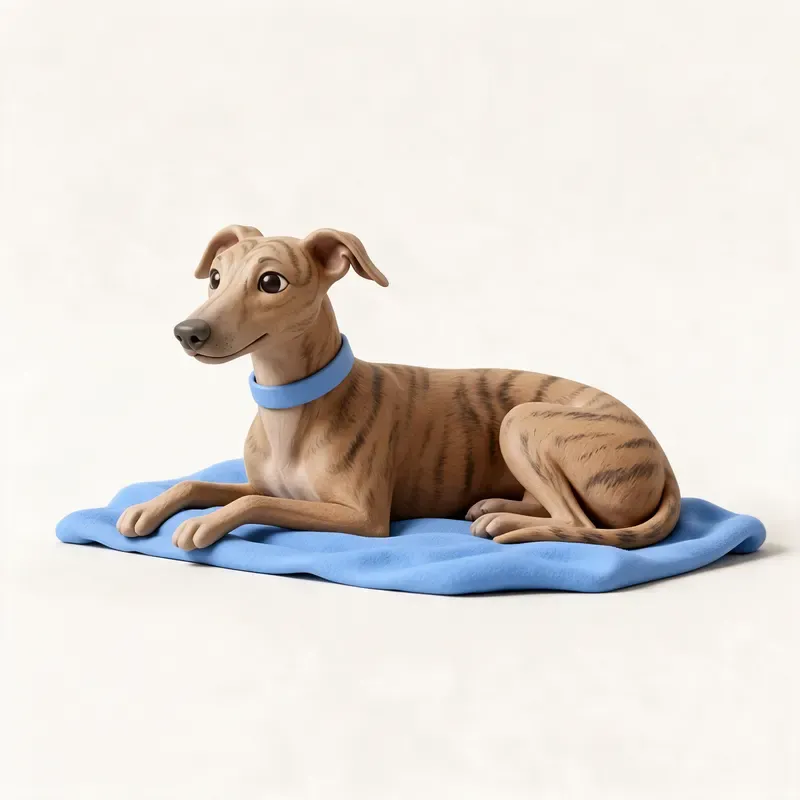 Galgo español: su carácter (ilustración)