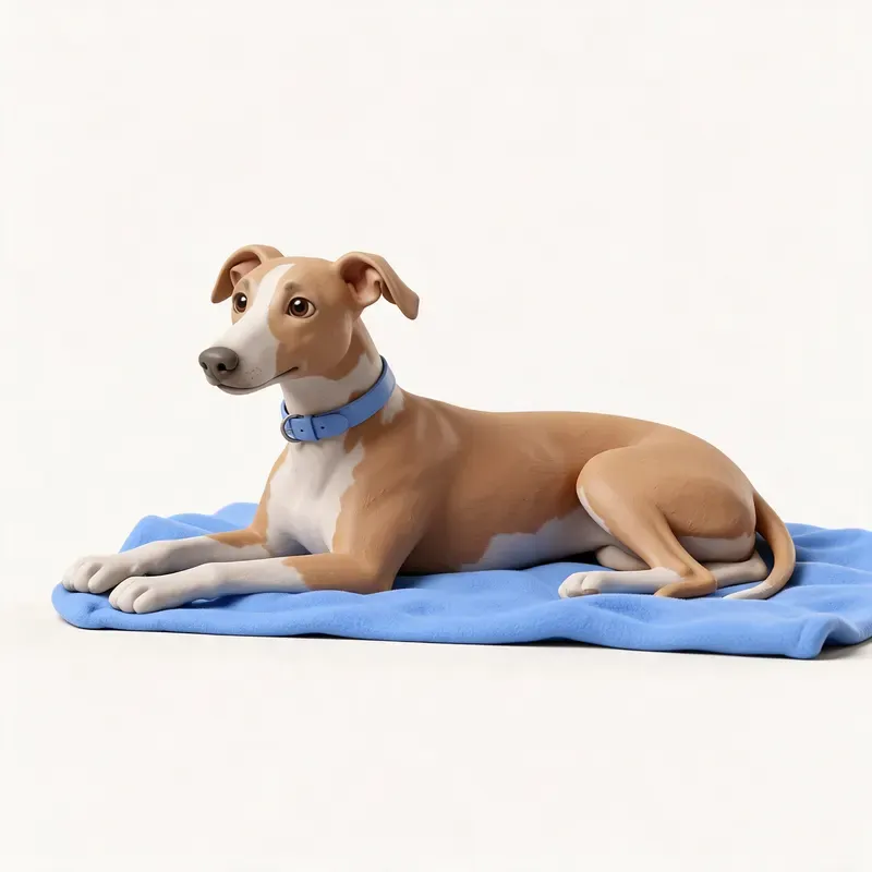 Galgo inglés (Greyhound): su carácter (ilustración)