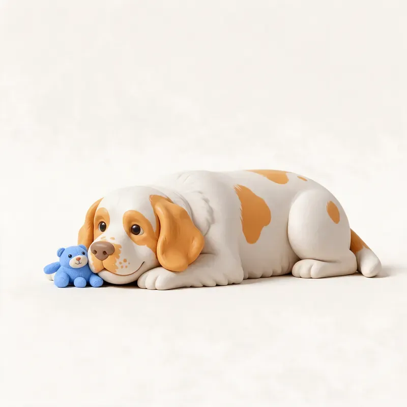 Clumber spaniel: su carácter (ilustración)