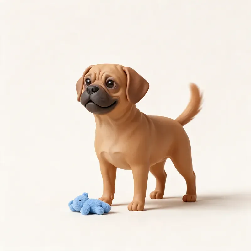 Puggle: su carácter (ilustración)