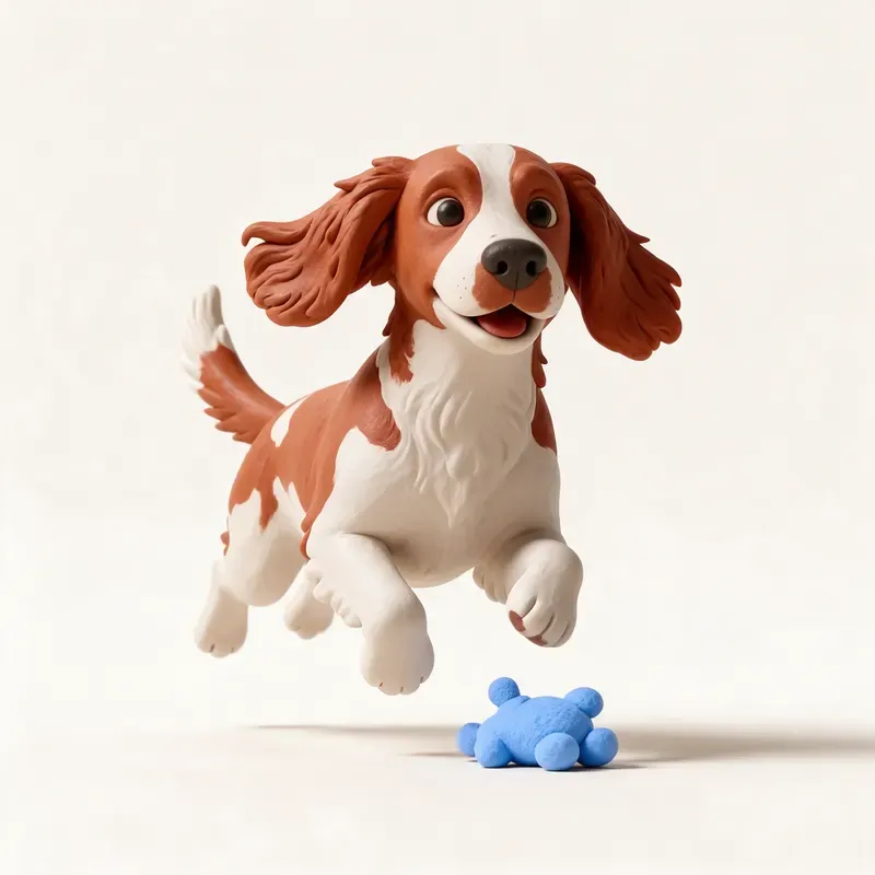 Springer spaniel galés: su carácter (ilustración)