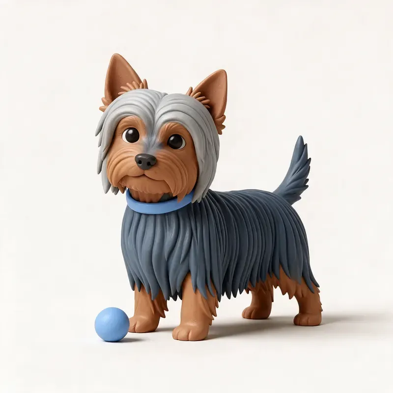 Silky terrier australiano: su carácter (ilustración)