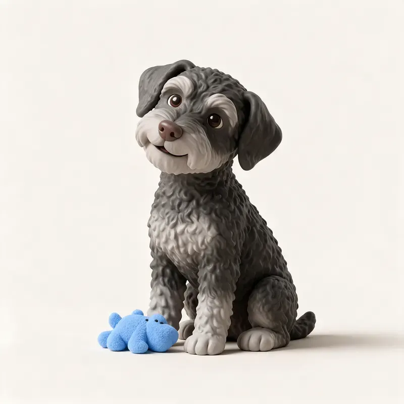Schnoodle: su carácter (ilustración)
