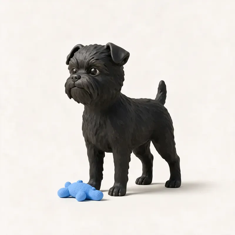 Affenpinscher: su carácter (ilustración)