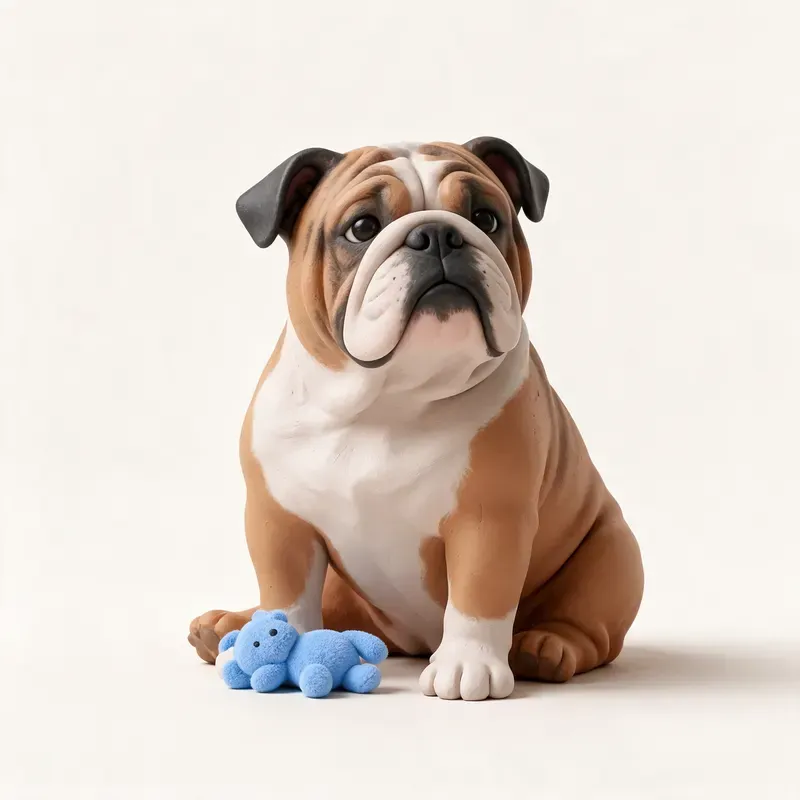 Bulldog inglés: su carácter (ilustración)