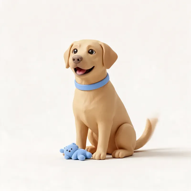 Labrador retriever: su carácter (ilustración)