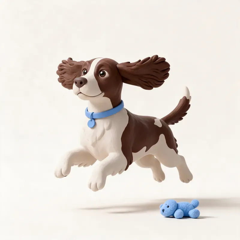 Springer spaniel inglés: su carácter (ilustración)