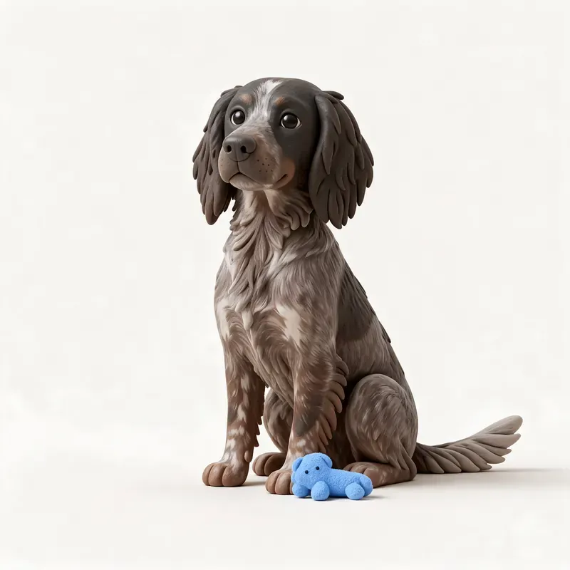 Spaniel picardo: su carácter (ilustración)