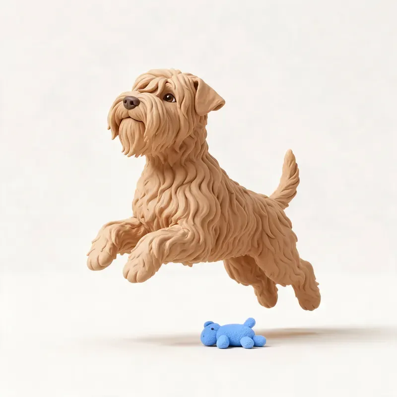 Terrier irlandés de pelo suave (Wheaten): su carácter (ilustración)