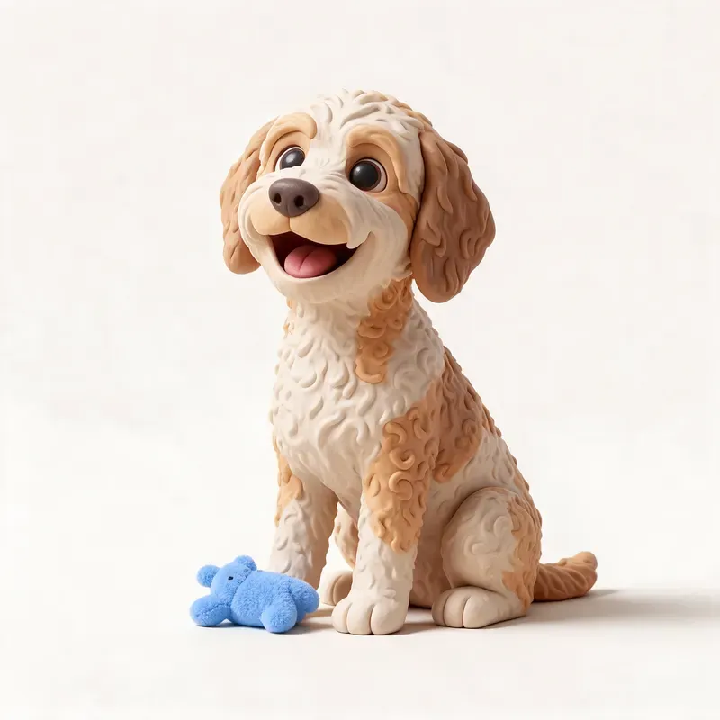 Australian labradoodle: su carácter (ilustración)