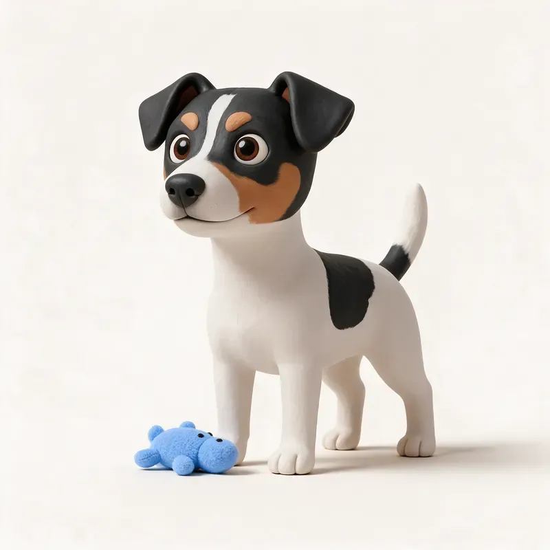 Perro de granja danés-sueco: su carácter (ilustración)