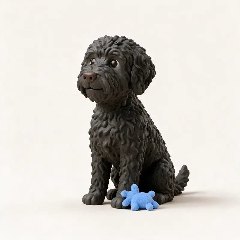Barbet: su carácter (ilustración)
