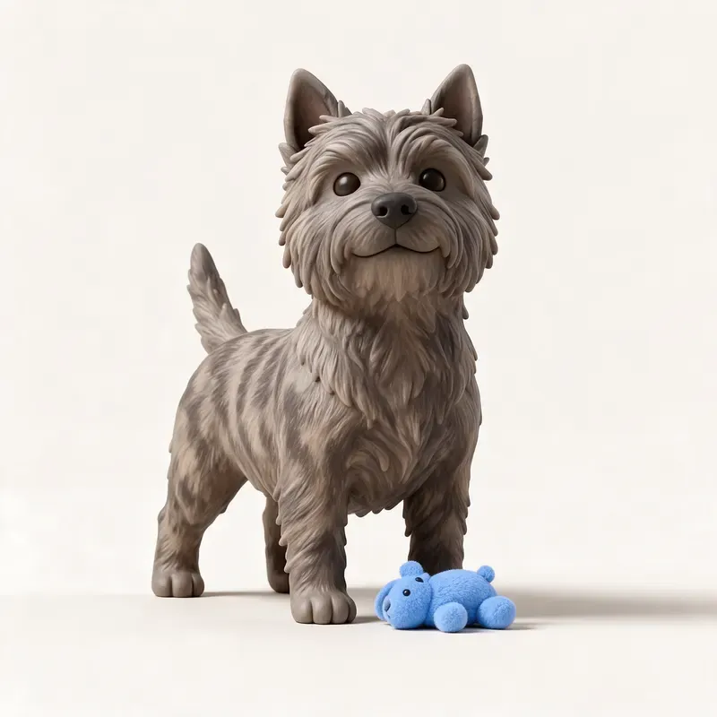 Cairn terrier: su carácter (ilustración)