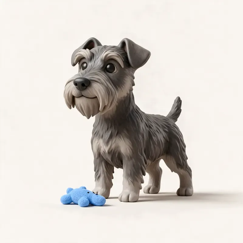 Terrier checo: su carácter (ilustración)