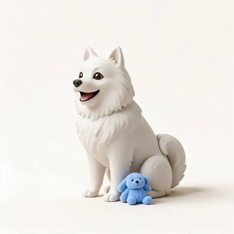 Spitz japonés: su carácter (ilustración)