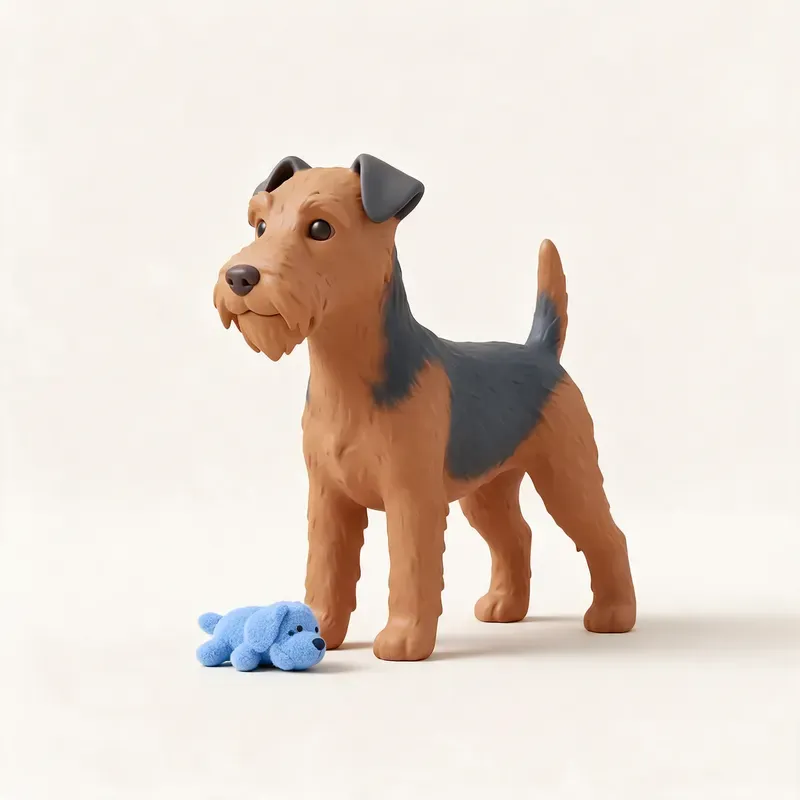 Lakeland terrier: su carácter (ilustración)