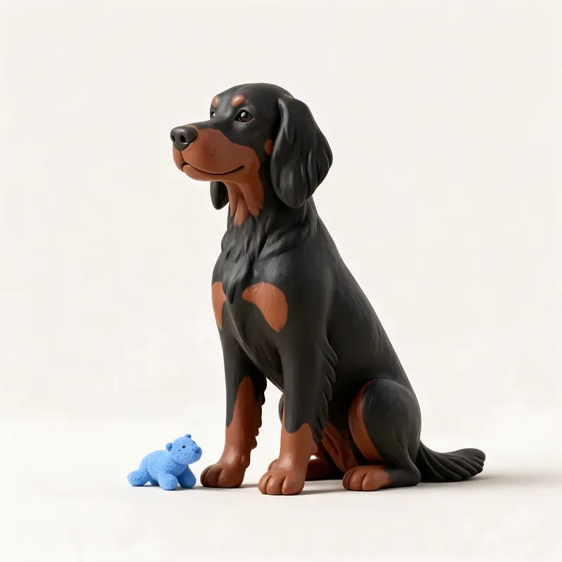 Setter Gordon: su carácter (ilustración)
