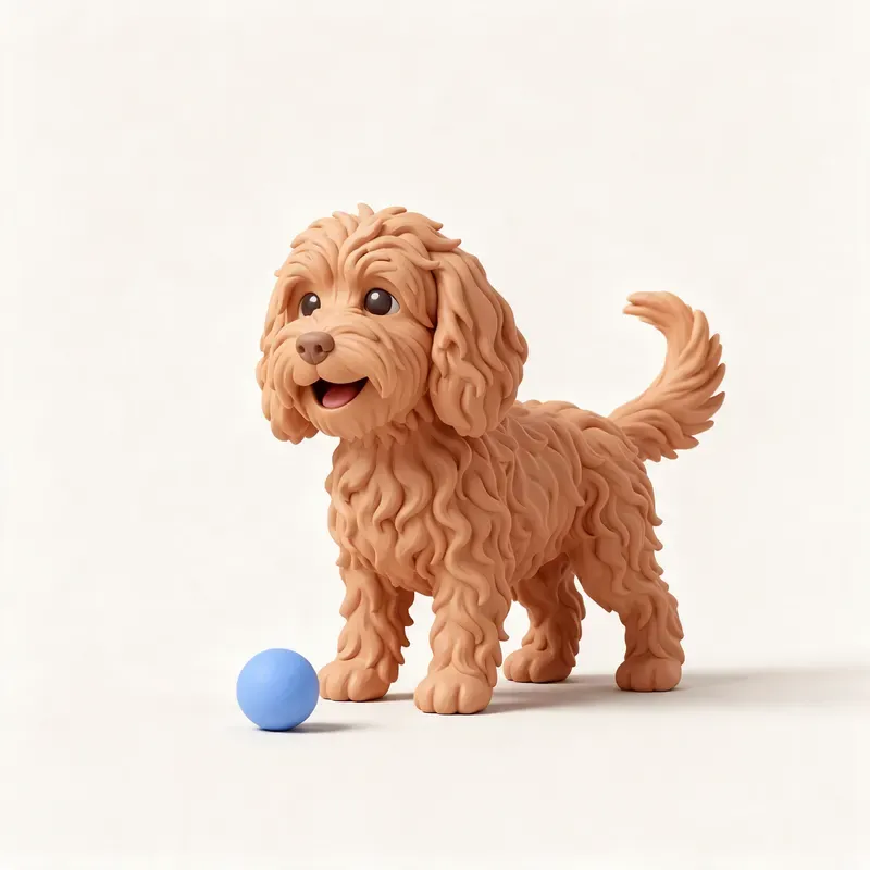 Cockapoo: su carácter (ilustración)