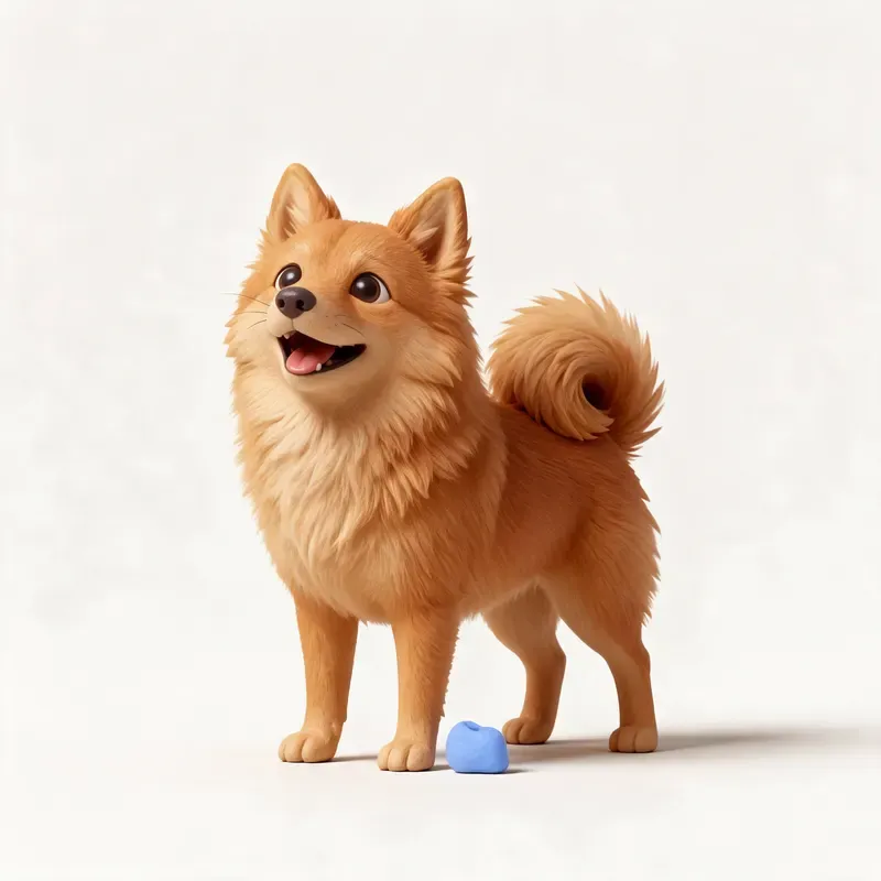 Spitz finlandés: su carácter (ilustración)