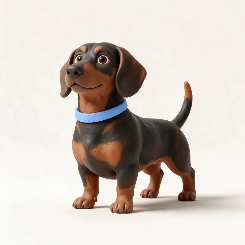 Basset de los Alpes: su carácter (ilustración)