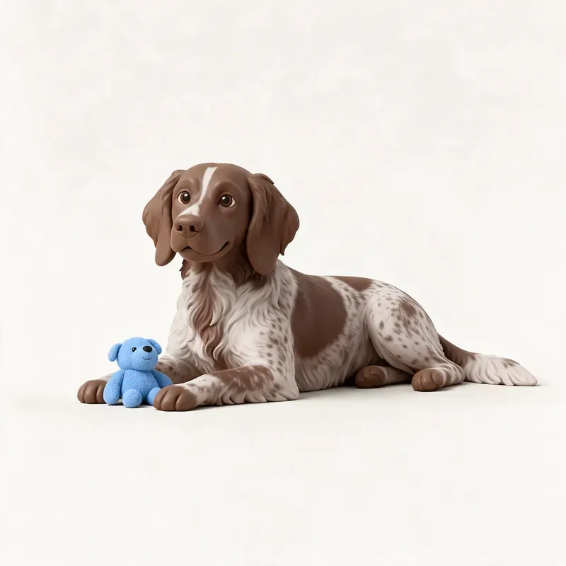 Perro de muestra alemán de pelo largo: su carácter (ilustración)