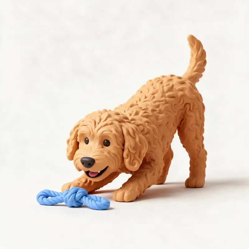 Labradoodle: su carácter (ilustración)