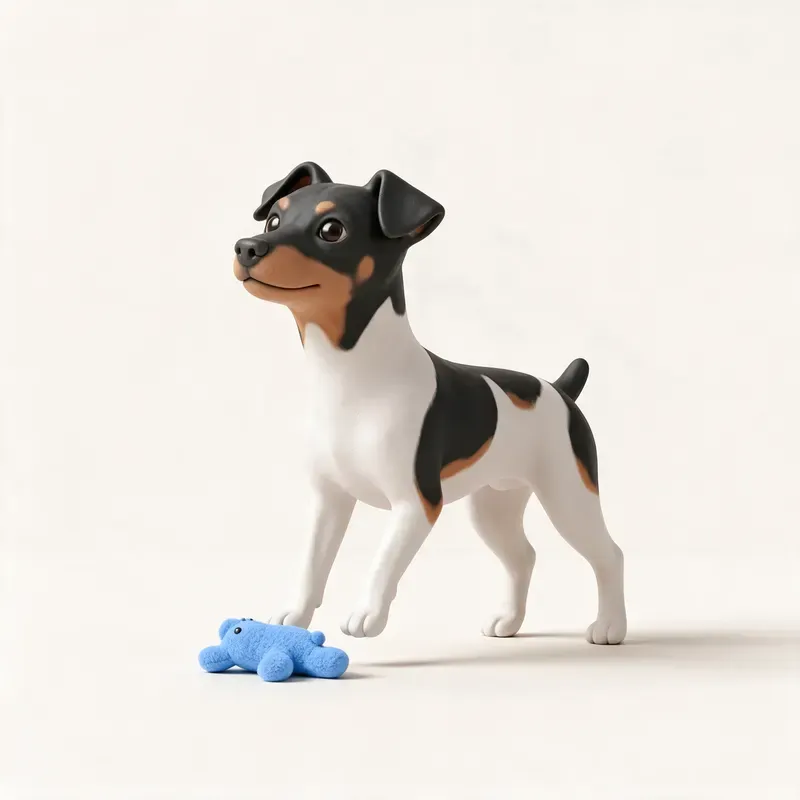 Terrier japonés: su carácter (ilustración)