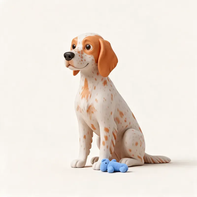 Setter inglés: su carácter (ilustración)