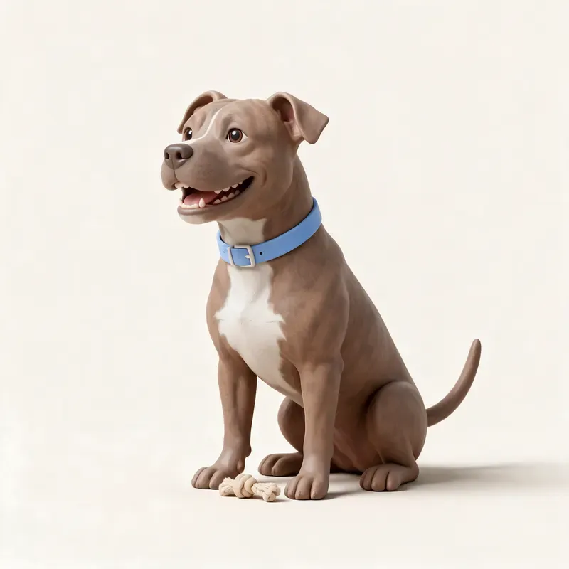 American Pit Bull Terrier: su carácter (ilustración)