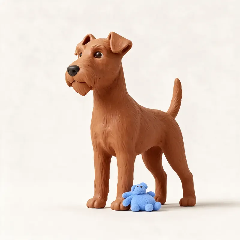 Terrier irlandés: su carácter (ilustración)