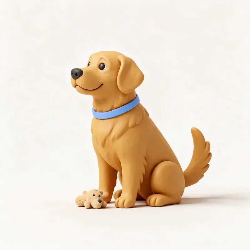 Golden retriever: su carácter (ilustración)