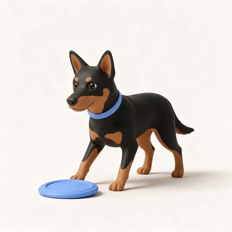 Kelpie australiano: su carácter (ilustración)