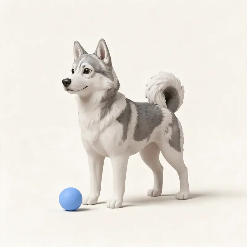 Laika de Siberia occidental: su carácter (ilustración)